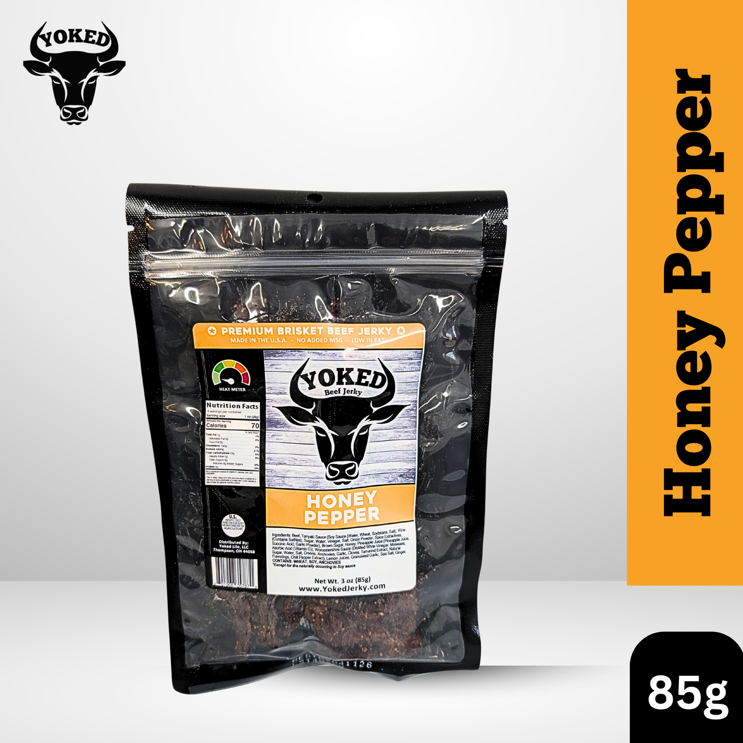 Honey Pepper Beef Jerky
