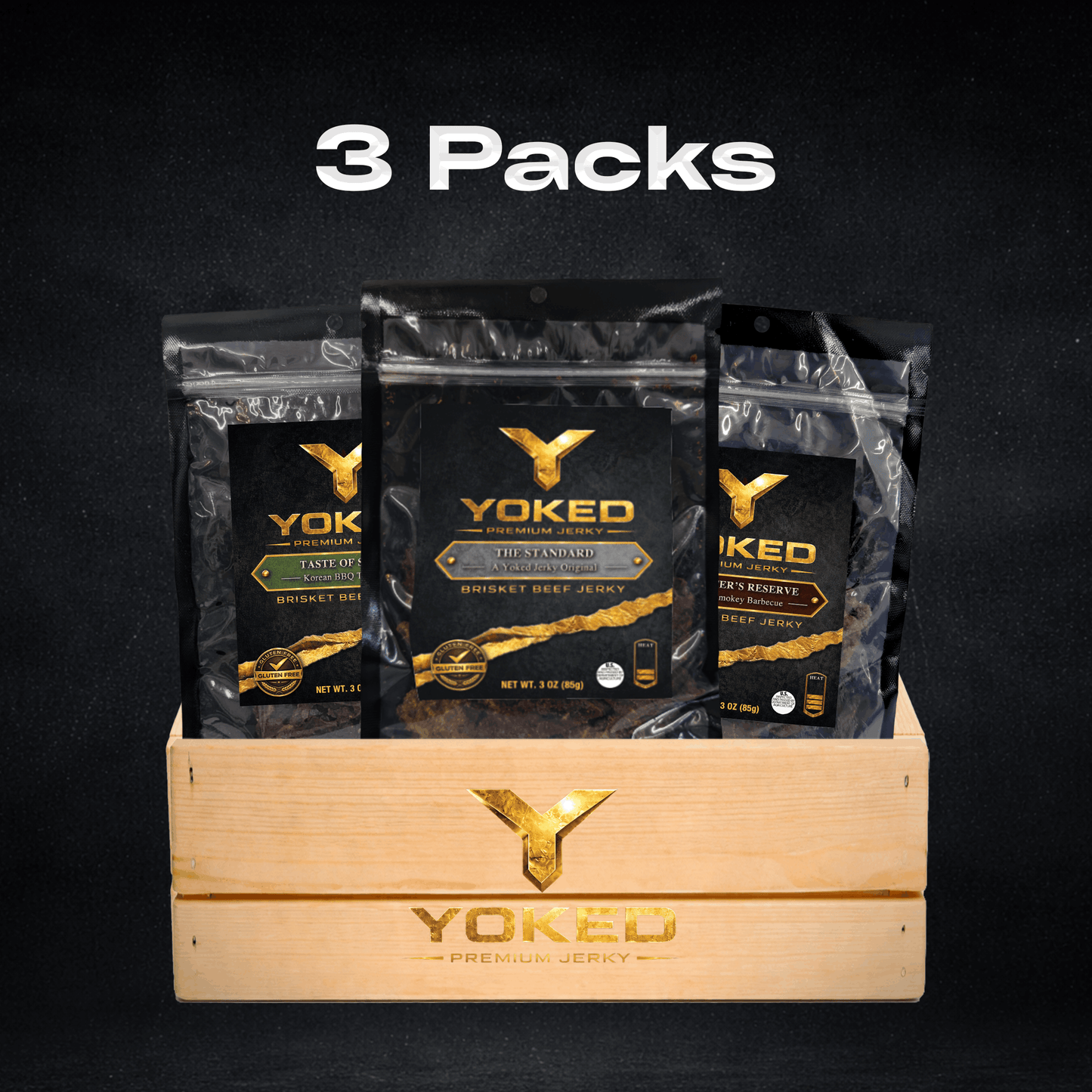 Build Your Own Jerky Bundle- 3 Packs