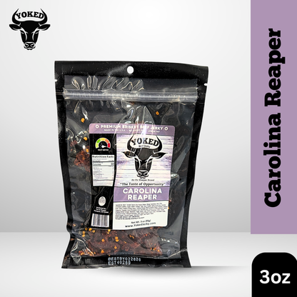 Yoked Carolina Reaper Beef Jerky