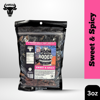 Yoked Sweet and Spicy Beef Jerky