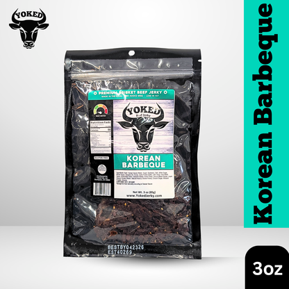 Yoked Korean Barbeque Beef Jerky