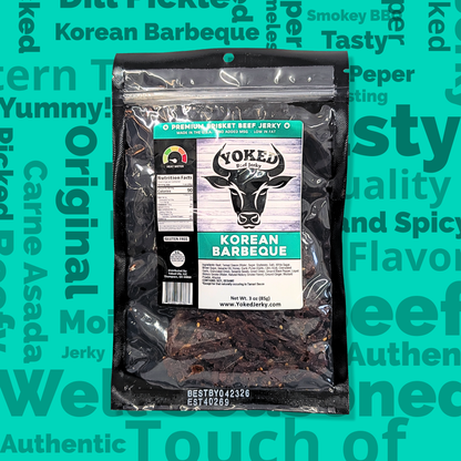 Yoked Korean Barbeque Beef Jerky