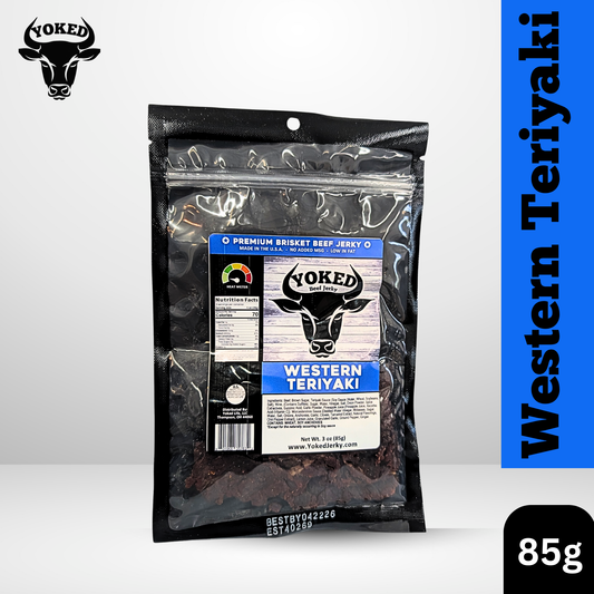 Yoked Western Teriyaki Beef Jerky
