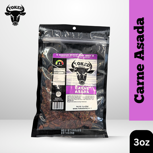 Yoked Carne Asada Beef Jerky