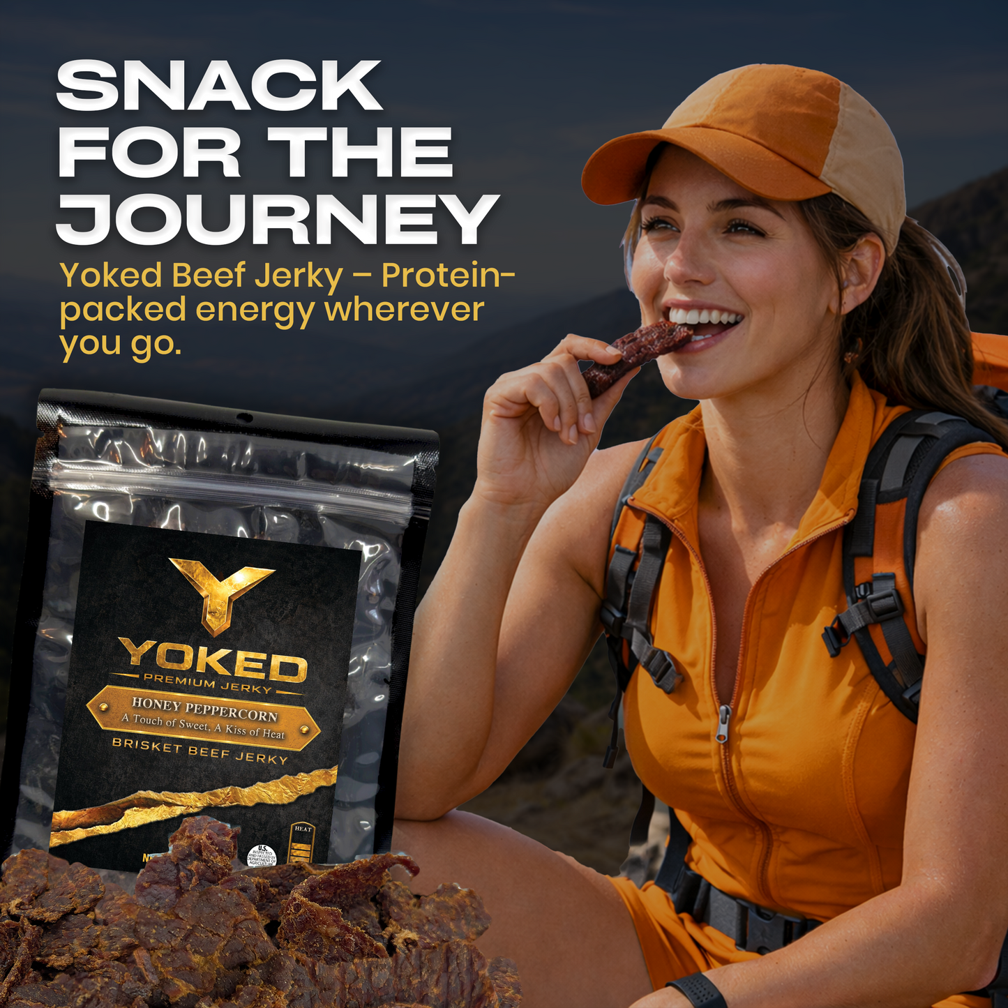 Honey Peppercorn Beef Jerky