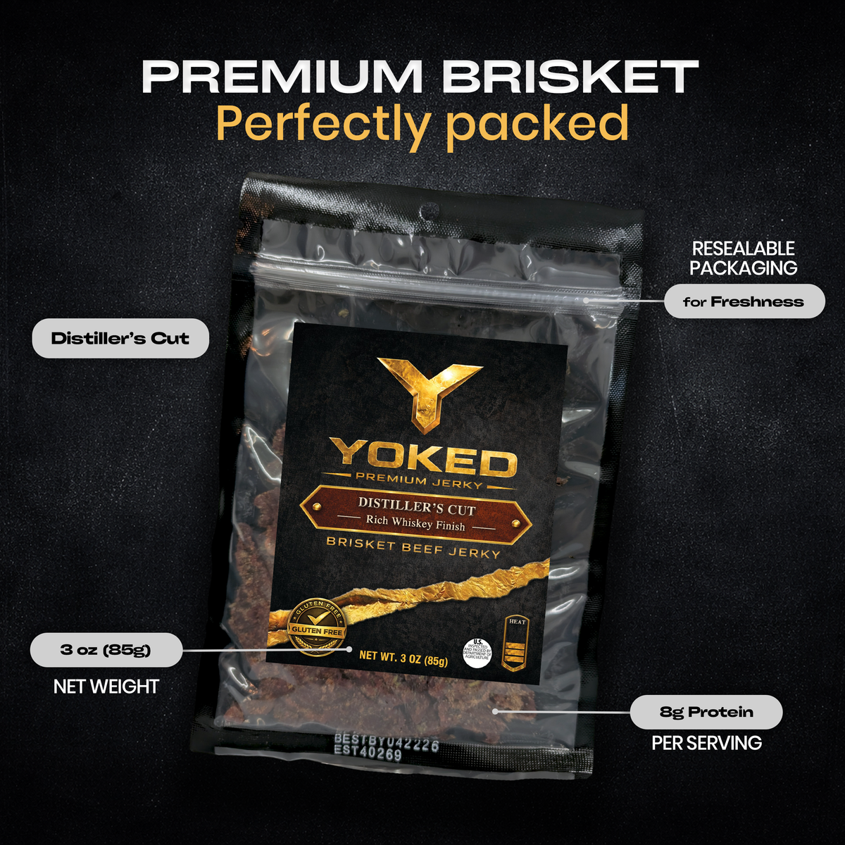 Distiller’s Cut Beef Jerky