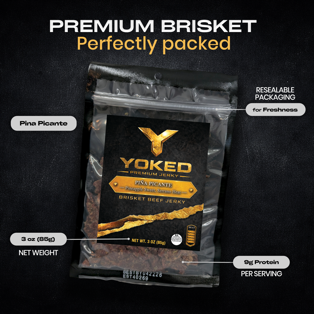 Piña Picante Beef Jerky