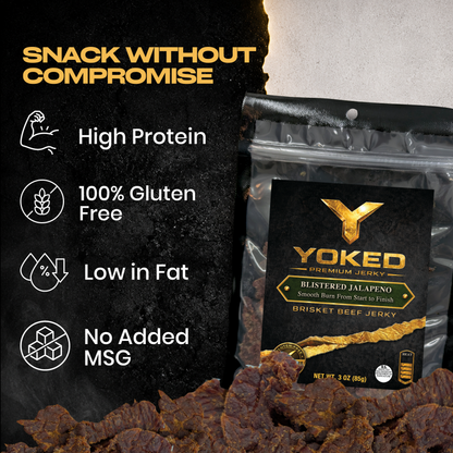 Blistered Jalapeño Beef Jerky