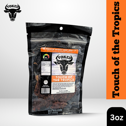 Yoked Touch of Tropics Beef Jerky