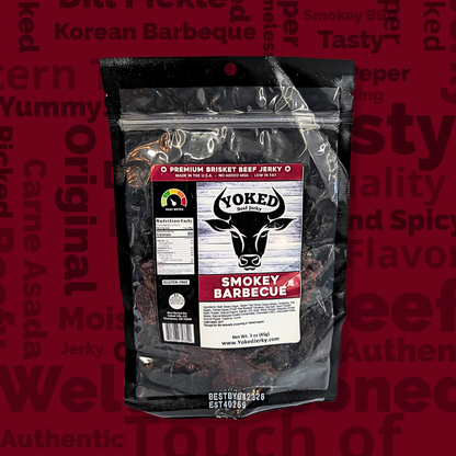 Yoked Smoked Barbeque Beef Jerky