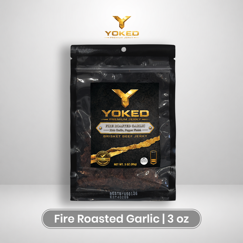 Fire Roasted Garlic Beef Jerky