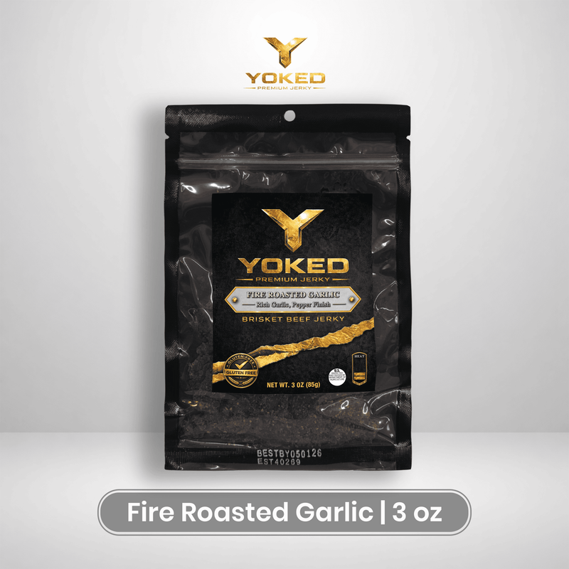 Fire Roasted Garlic Beef Jerky