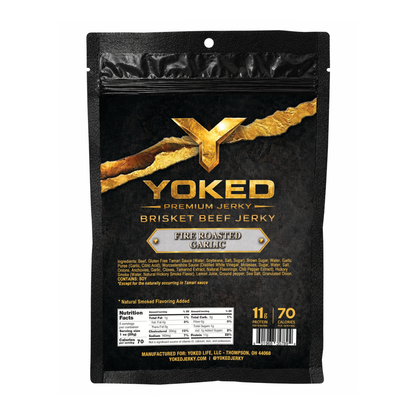 Fire Roasted Garlic Beef Jerky