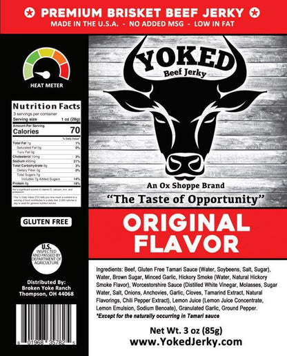Yoked Original Beef Jerky
