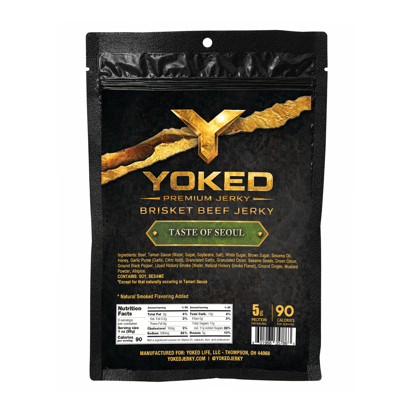 Taste of Seoul Beef Jerky