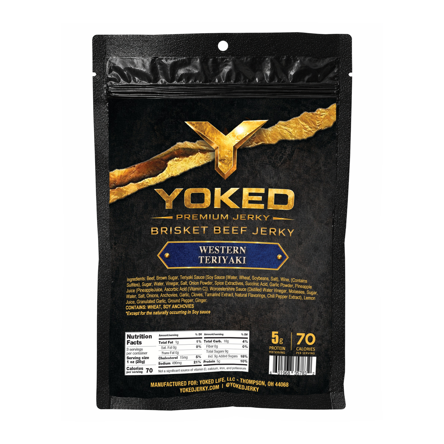 Western Teriyaki Beef Jerky
